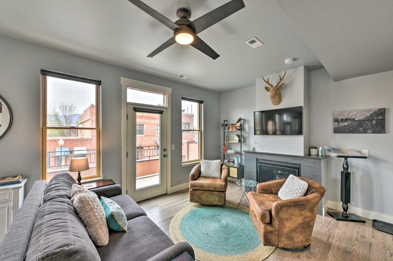 0660 Downtown Salida Condo With Balcony Bagian luar foto